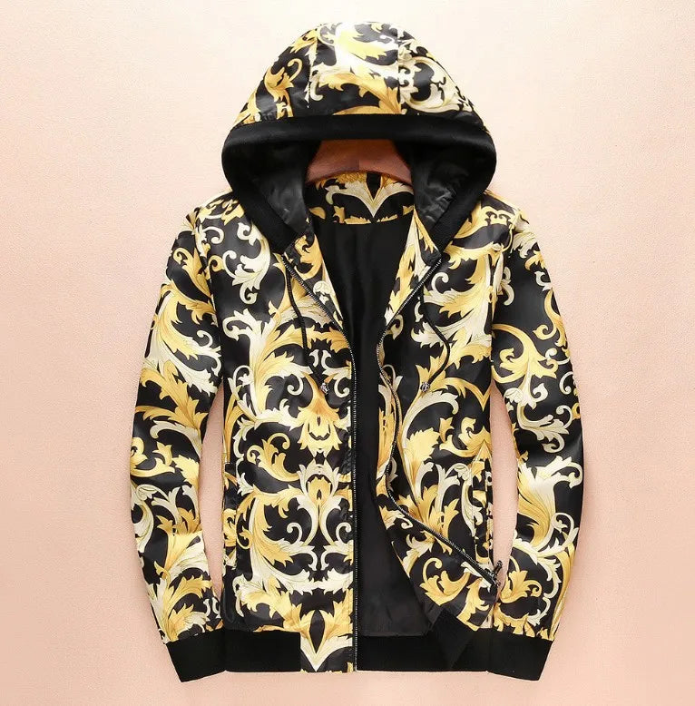New 20SS Men Digital cloud gentleman Hoodies Hoody hooded Sweatshirts velvet Cotton Drake Thick Fleece Street #J1 Street King Limited