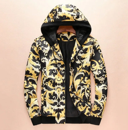 New 20SS Men Digital cloud gentleman Hoodies Hoody hooded Sweatshirts velvet Cotton Drake Thick Fleece Street #J1 Street King Limited