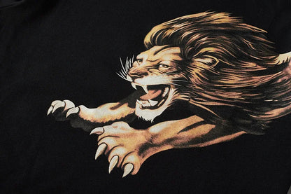 New 2019 Men 3D lions gentleman Hoodies Hoody hooded Sweatshirts velvet Cotton Drake Thicken Fleece #J53 Street King Limited
