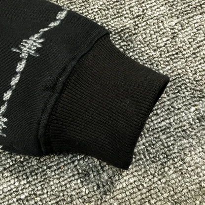 New  High High Men Thorns Jesus star Hoodies Hoody hooded Sweatshirts velvet Cotton Drake Thicken Fleece Kenye #d22 Street King Limited