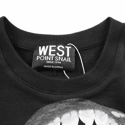 New  High Men Shark teeth beauty star gentleman Hoodies Hoody hooded Sweatshirts velvet Cotton Drake Thicken Fleece #d72 Street King Limited