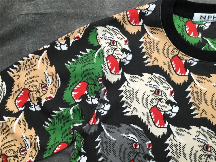 New High Quality 2018 Men different Wolf Hoodies Hoody hooded Sweatshirts velvet Cotton Drake Thick Fleece Street Hip hop #H8 Street King Limited