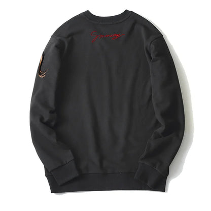 New 2019 Men 3D lions gentleman Hoodies Hoody hooded Sweatshirts velvet Cotton Drake Thicken Fleece #J53 Street King Limited