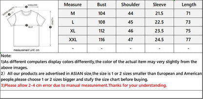 Men's Fashion Reflective Skull Printed T-shirts New Casual Loose Short-sleeved Crew Neck Tees Hip Hop Streetwear Loose Tops Street King Limited