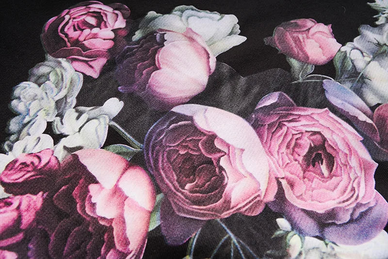 New  Baolideng High Men 17 romantic Roses Kenye Hoodies Hoody hooded Sweatshirts velvet Cotton Drake Thicken Fleece #d92 Street King Limited