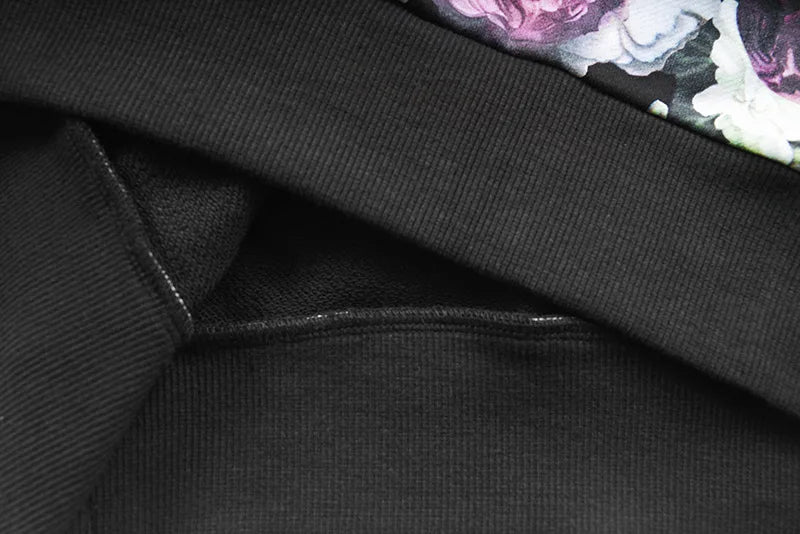 New  Baolideng High Men 17 romantic Roses Kenye Hoodies Hoody hooded Sweatshirts velvet Cotton Drake Thicken Fleece #d92 Street King Limited