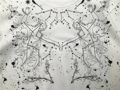 New 2018 Men Scorpio constellation pattern Hoodies Hoody hooded Sweatshirts velvet Cotton Drake Thick Fleece Street Hip hop #H29 Street King Limited