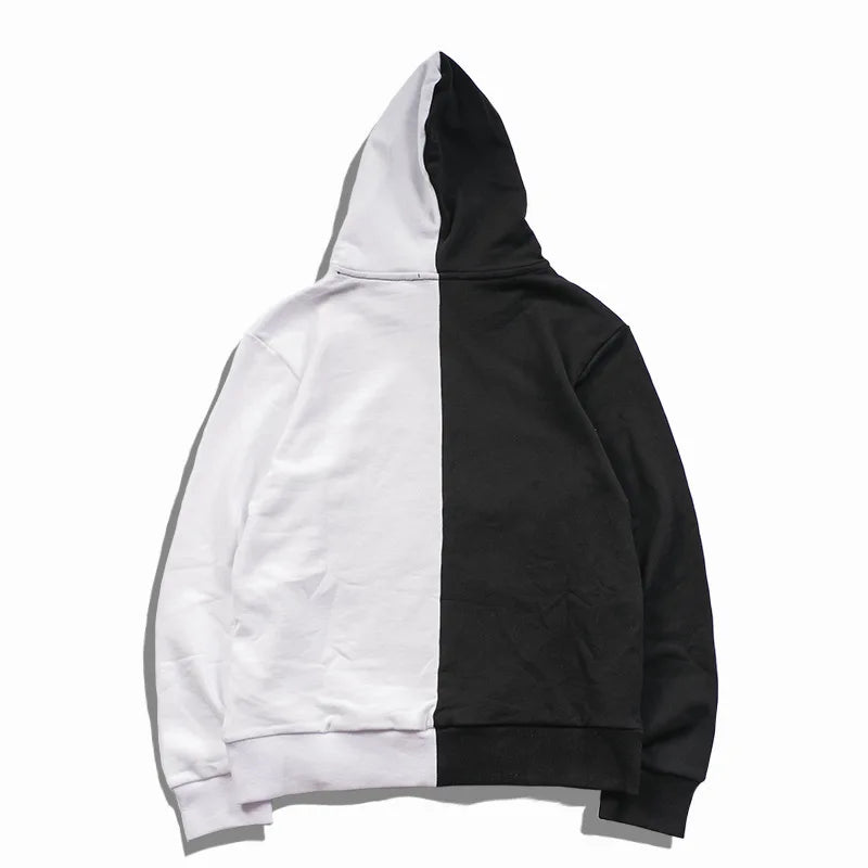 New  Baolideng High Men Shark teeth Yin yang Hoodies Hoody hooded Sweatshirts velvet Cotton Drake Thicken Fleece #E22 Street King Limited