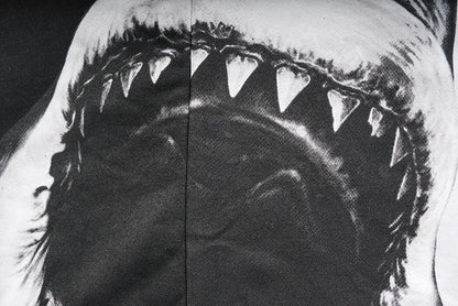New  Baolideng High Men Shark teeth Yin yang Hoodies Hoody hooded Sweatshirts velvet Cotton Drake Thicken Fleece #E22 Street King Limited