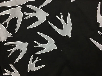 New  Men Full of Swallows Hoodies Hoody hooded Sweatshirts velvet Cotton Drake Thick Fleece Street Hip hop #E153 Street King Limited