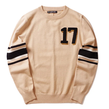 New 2023 Men Luxury Winter gentleman Embroidered 17 strips Knit Casual Sweaters pullover Asian Size High quality Drake #J13 Street King Limited