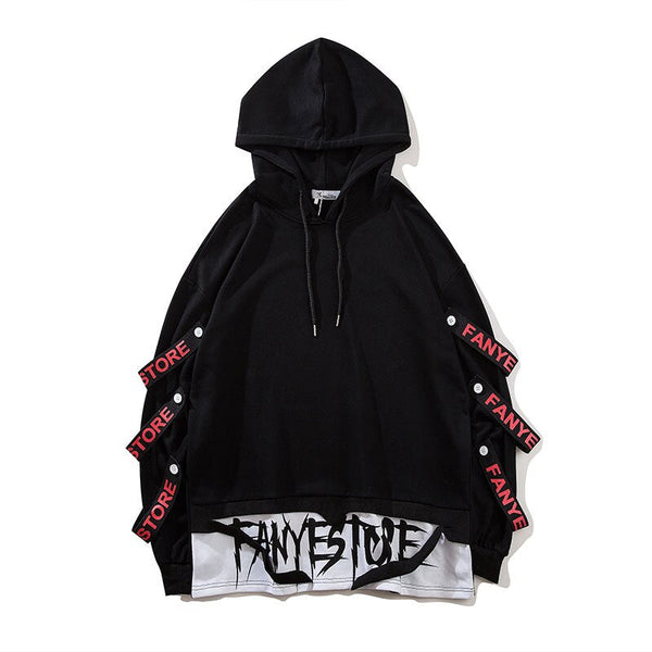 "Red Flag" Unisex Men Women Graphic Streetwear Hoodie Daulet Apparel