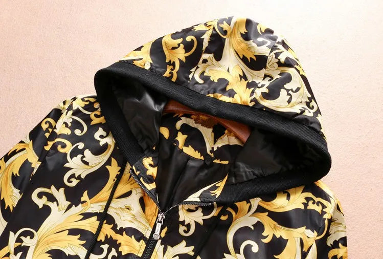 New 20SS Men Digital cloud gentleman Hoodies Hoody hooded Sweatshirts velvet Cotton Drake Thick Fleece Street #J1 Street King Limited