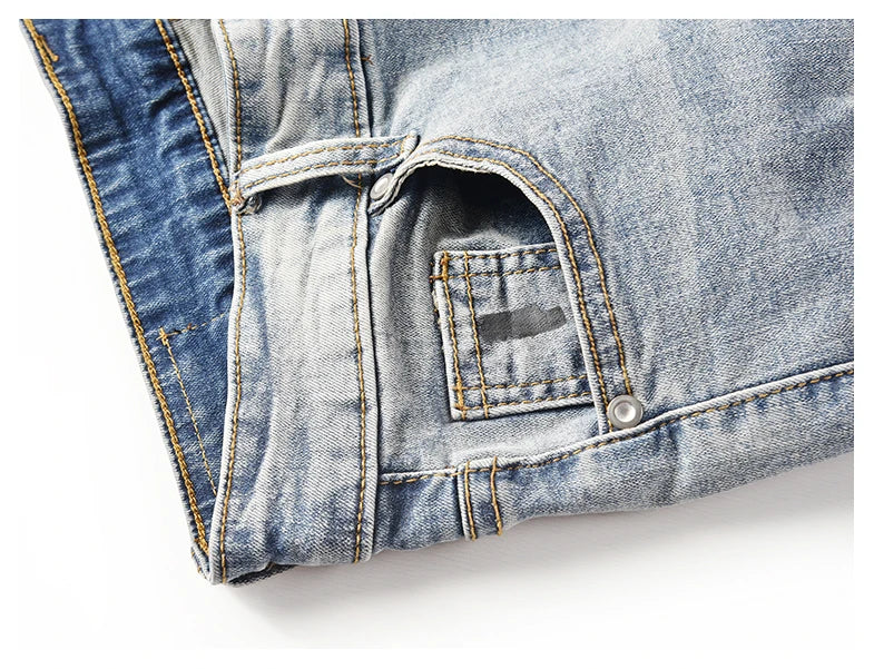 graffiti printed ripped destroied denim jean mens distressed biker jeans with sequins 2018 fashion high street slim pants jogger unique joggers style 2342