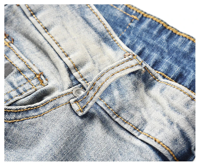 graffiti printed ripped destroied denim jean mens distressed biker jeans with sequins 2018 fashion high street slim pants jogger unique joggers style 2344