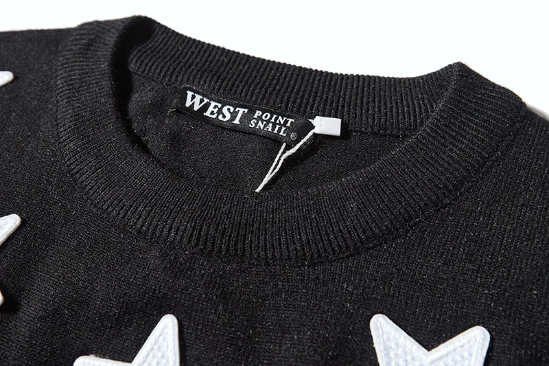 New 2022 Man Luxury Winter gentleman Embroidered stars Knit Casual Sweaters pullover Asian Plug Size High quality Drake #H72 Street King Limited