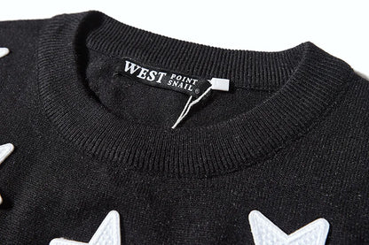 New 2022 Man Luxury Winter gentleman Embroidered stars Knit Casual Sweaters pullover Asian Plug Size High quality Drake #H72 Street King Limited