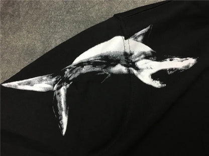 New  High High Men 7 4 Sharks kenye Hoodies Hoody hooded Sweatshirts velvet Cotton Drake Thicken Fleece #d32 Street King Limited