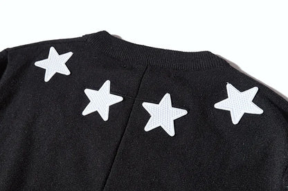 New 2022 Man Luxury Winter gentleman Embroidered stars Knit Casual Sweaters pullover Asian Plug Size High quality Drake #H72 Street King Limited