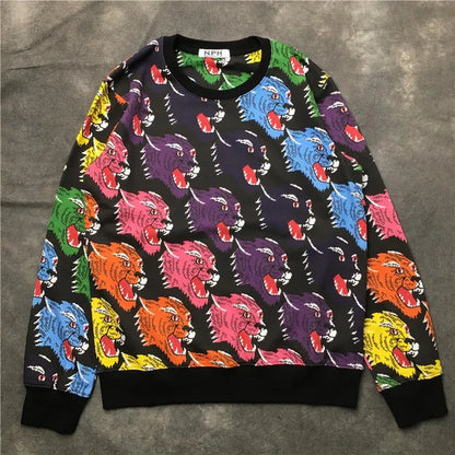 New High Quality 2018 Men different Wolf Hoodies Hoody hooded Sweatshirts velvet Cotton Drake Thick Fleece Street Hip hop #H8 Street King Limited