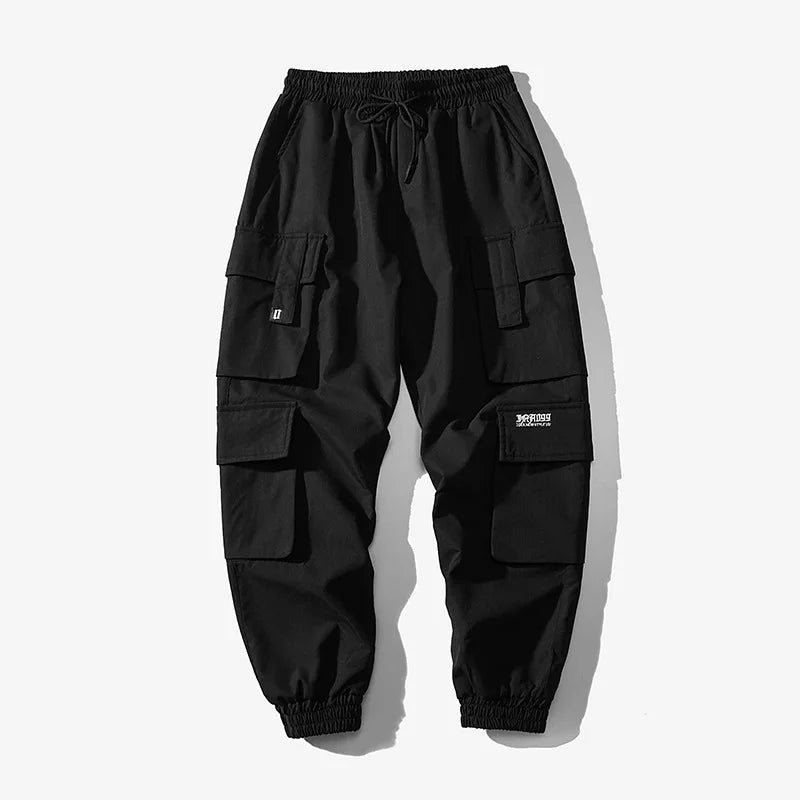 streetwear mens hip hop jogging pants casual men trousers big size loose sweatpants male 2023 new multi pocket harem pants 5xl unique joggers style 2695