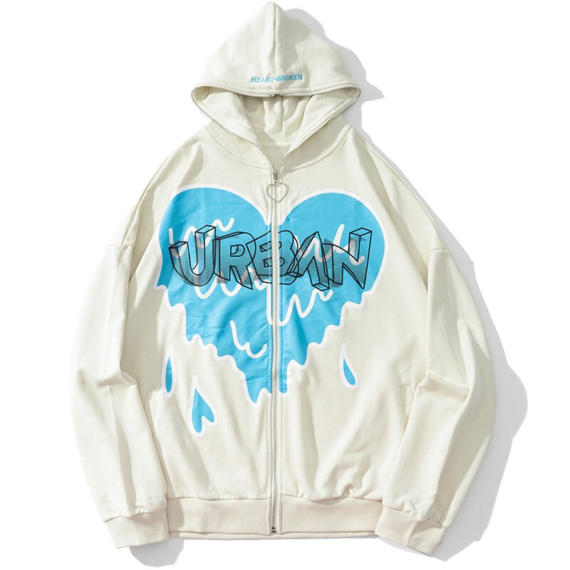 "Urban Culture" Unisex Men Women Streetwear Graphic Hoodie Daulet Apparel