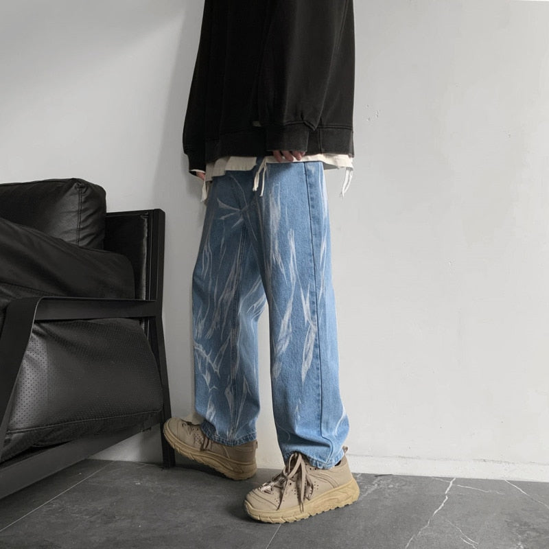 "Ice Cold" Unisex Men Women Streetwear Hip-Hop Pants Daulet Apparel