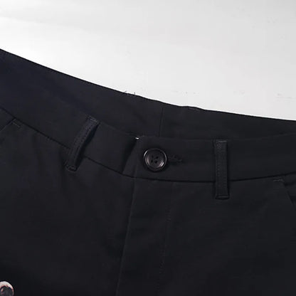High New 2023 luxury Novelty Men Comfortable Roaring hound Dog Classic Striped Skateboard Street Cotton Casual Shorts #N258 Street King Limited