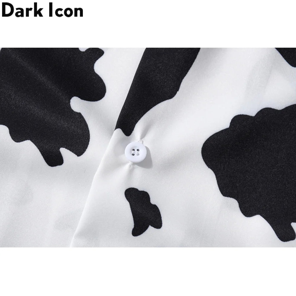 Dark Icon Printed Light Weight Hawaiian Shirt Men Summer Beach Holiday Men's Shirts Street Shirts Man Male Top Street King Limited