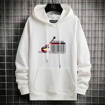 "Barcode" Unisex Men Women Streetwear Graphic Hoodie Daulet Apparel