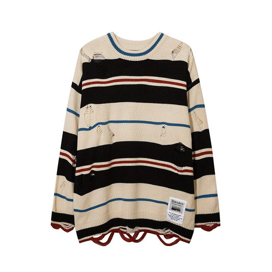 "No Stress" Unisex Men Women Streetwear Graphic Sweater Daulet Apparel