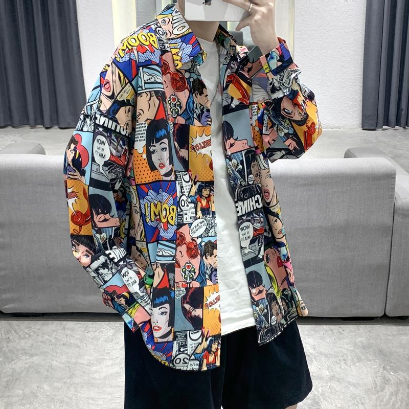 "Comical Jokes" Unisex Men Women Streetwear Graphic Shirt Daulet Apparel