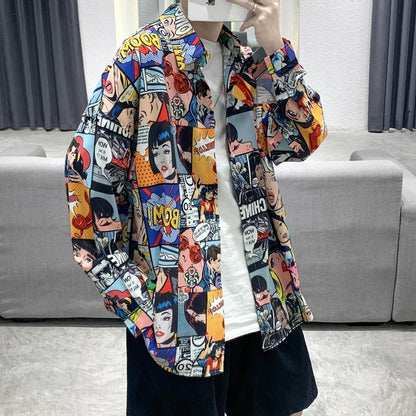 "Comical Jokes" Unisex Men Women Streetwear Graphic Shirt Daulet Apparel