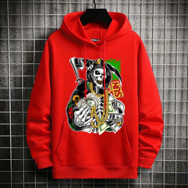 "Cash Made" Unisex Men Women Streetwear Graphic Hoodie Daulet Apparel