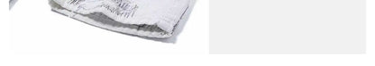 mens high street denim jean pants new casual loose ripped holes straight zipper white jeans trousers hip hop streetwear joggers unique joggers style 1603