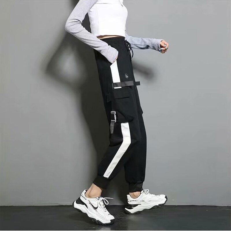 "White Knight" Unisex Men Women Streetwear Pants Daulet Apparel