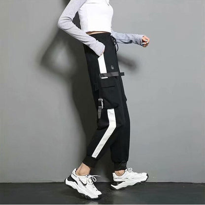 "White Knight" Unisex Men Women Streetwear Pants Daulet Apparel