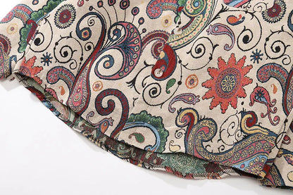 Streetwear Gonthwid Harajuku Streetwear Shirts Coats Graffiti Bandana Paisley Pat Gonthwid Harajuku Streetwear Shirts Coats Graffiti Bandana Paisley Pattern Pockets Shirt Hip Hop Fashion Long Sleeve Button Tops Fashion Sweater Jacket With Graphic Design For Men