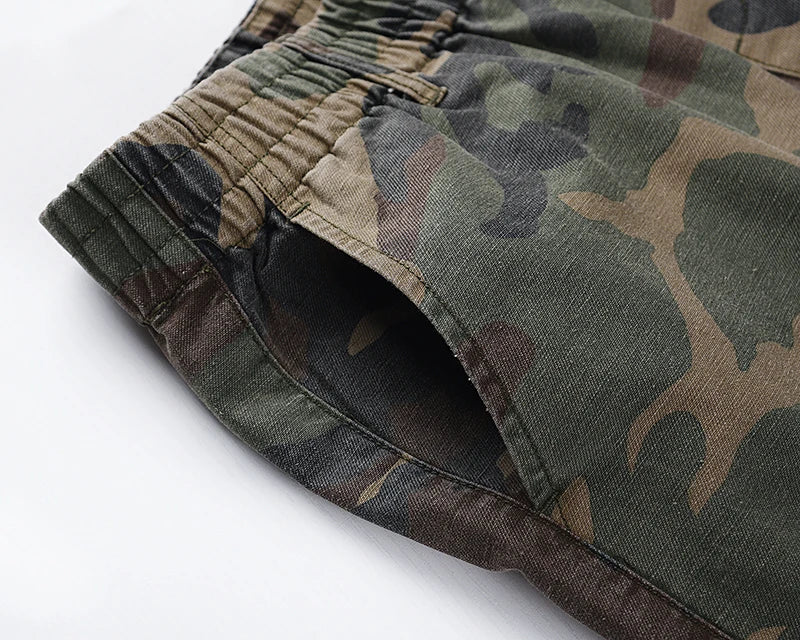 2023 camouflage micro flare pants fashionable streetwear camo cargo pants for male slim fit trousers women baggy casual clothes unique cargo style 2653