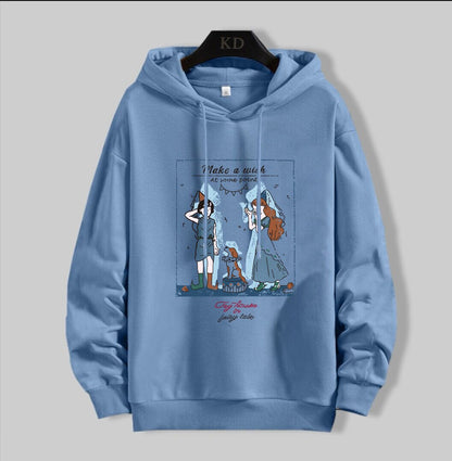 "Before The Storm" Unisex Men Women Streetwear Graphic Hoodie Daulet Apparel
