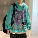 "Purple Ghost" Unisex Men Women Streetwear Graphic Hoodie Daulet Apparel