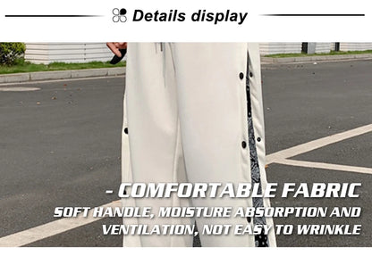 Rainbowtouches Fashion Classic Brand Mens Casual Pants Bandana Pattern Trousers Loose Outdoor Sporst Style Boy Tie Feet Overalls Street King Limited
