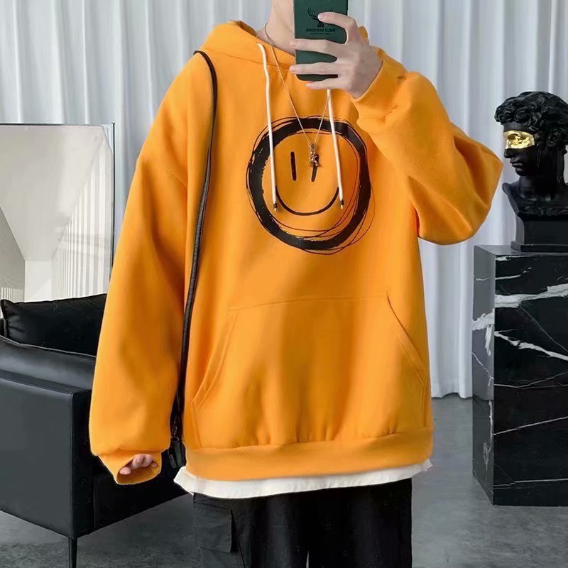 "Smiley" Unisex Men Women Streetwear Graphic Hoodie Daulet Apparel