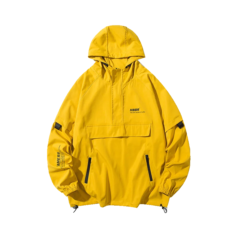 2023 men streetwear jackets and coats hip hop harajuku mens windbreaker overcoat mens clothing minimalist street pants