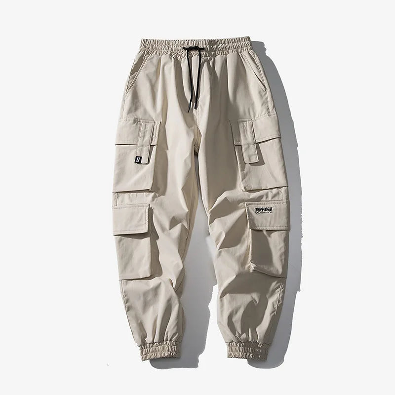 streetwear mens hip hop jogging pants casual men trousers big size loose sweatpants male 2023 new multi pocket harem pants 5xl unique joggers style 2694