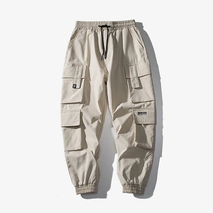 streetwear mens hip hop jogging pants casual men trousers big size loose sweatpants male 2023 new multi pocket harem pants 5xl unique joggers style 2694