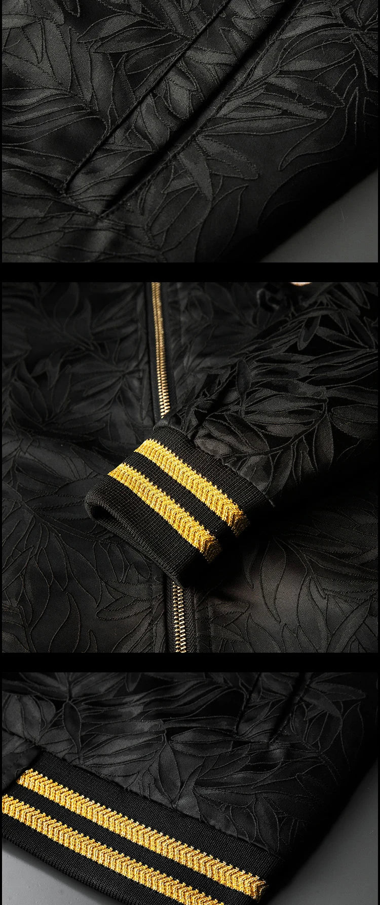 new men luxury rib sleeve embroidered flowers leopard striped couple baseball coats jackets abstract digital coat motor n244 unique default style 1696
