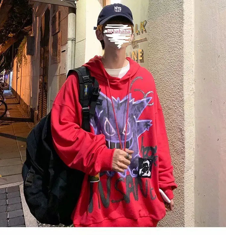 Autumn winter sweatshirts women hoodies Hong Kong style ins trend hip hop tops loose casual long sleeve pullover female clothes Street King Limited