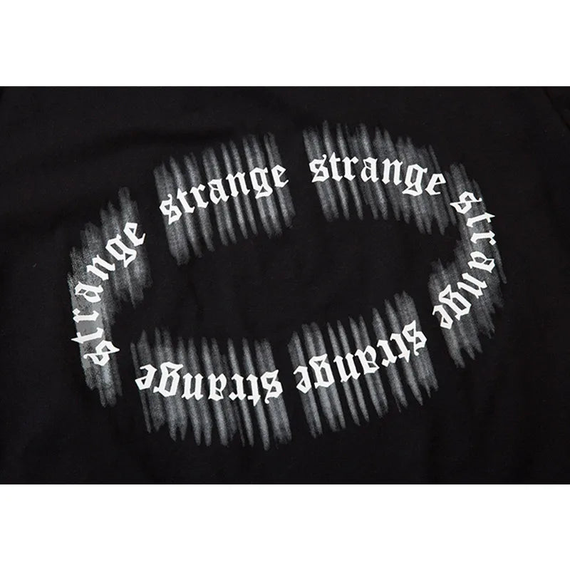 Aolamegs Men's Tee Shirts High Street Cool Boy Printed Oversized T Shirt Men Summer Casual All-match Vintage Advanced Streetwear Street King Limited