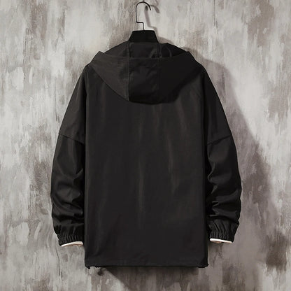 2023 men streetwear jackets and coats hip hop harajuku mens windbreaker overcoat mens clothing relaxed fit trousers